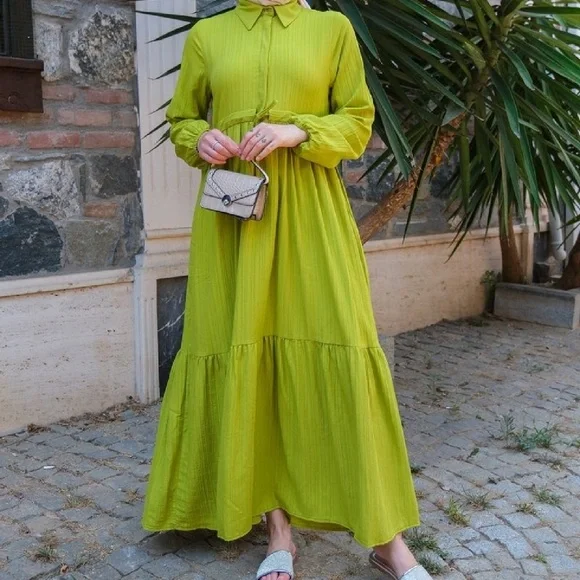 chinese dress ladies BEC + Bridge | Juniper Halter Maxi Dress Pistachio main image 1